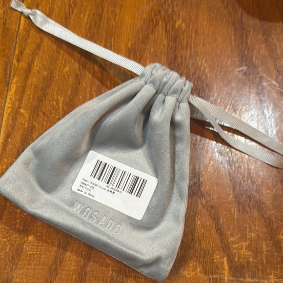 Wosado Gray Drawstring Pouch - Picture 3 of 3
